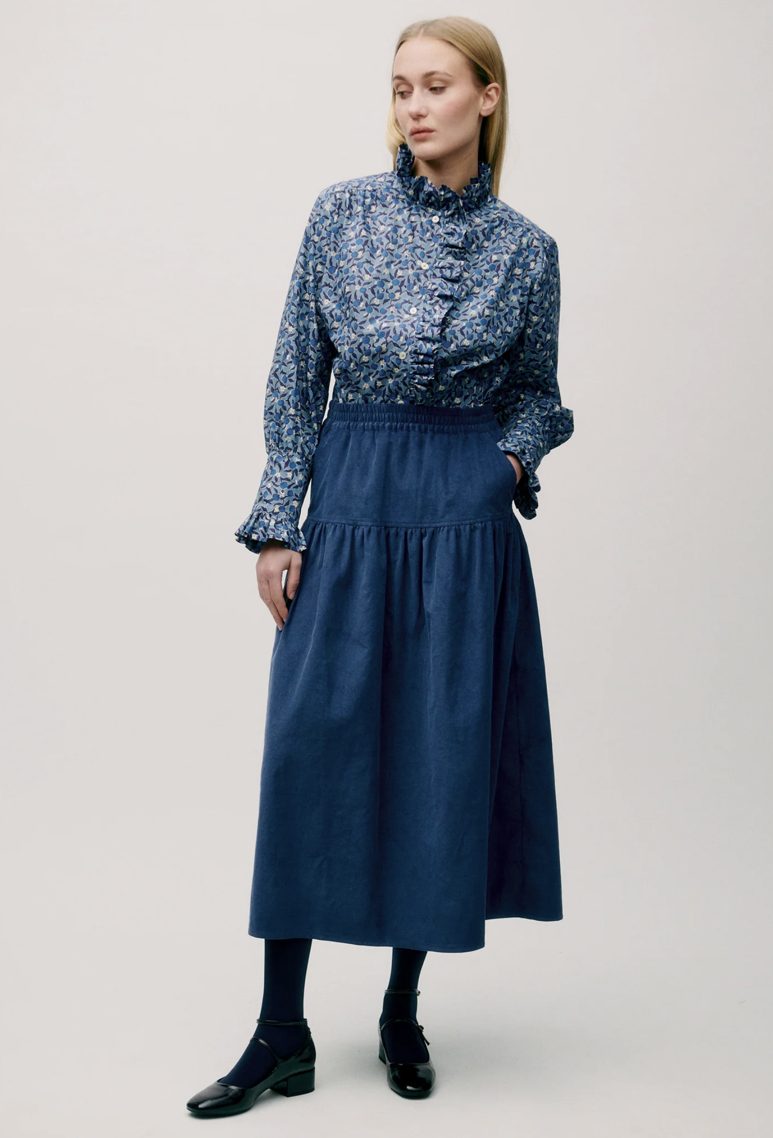 SPÓDNICA PARIS BLUE BABY