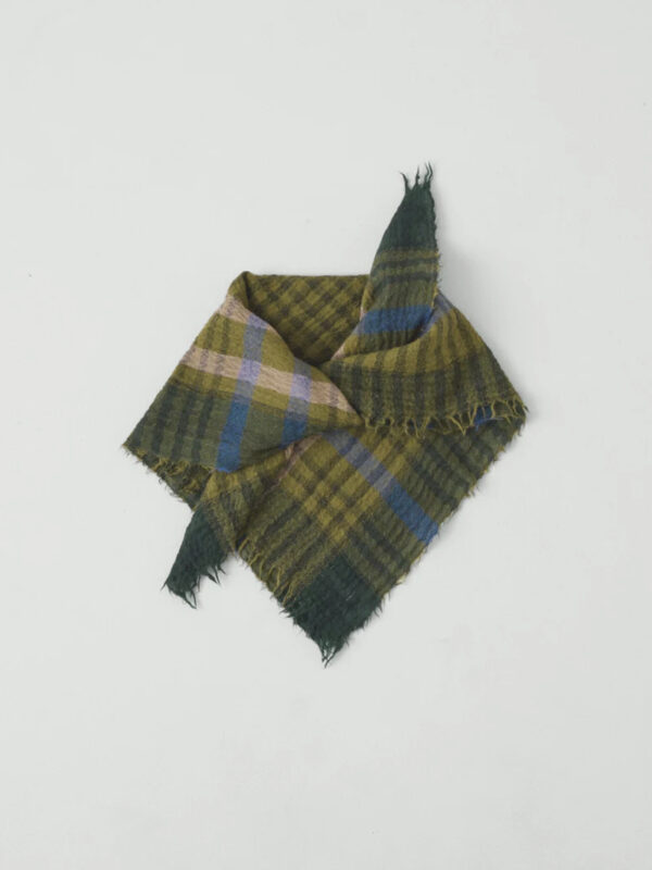 WEŁNIANA BANDANA OLIWKA